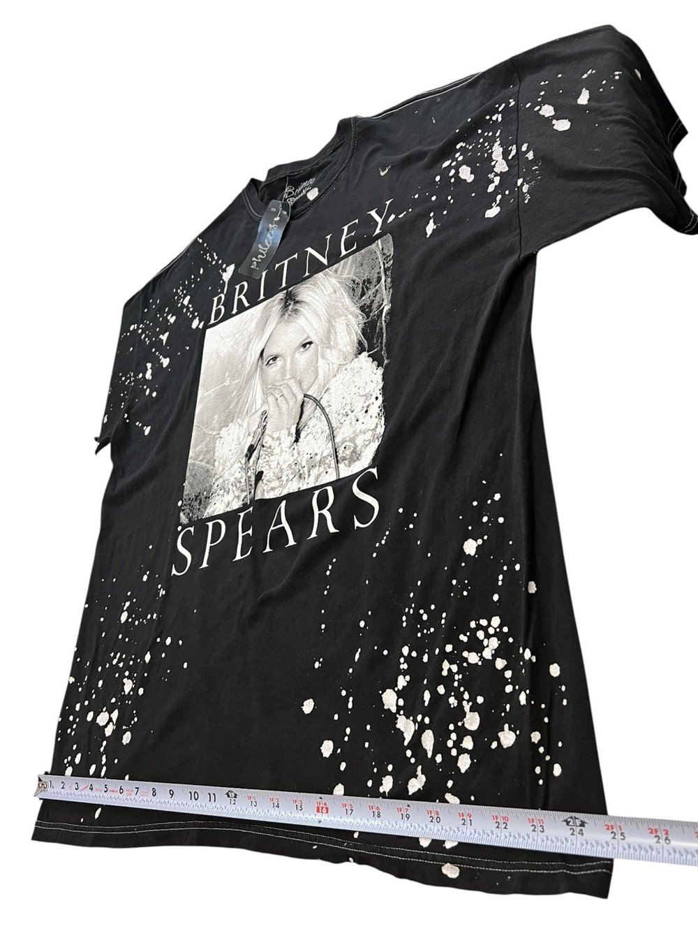 Britney Spears Graphic T-shirt Photo of Britney, OverSized, Black & White, XL - Picture 4 of 6